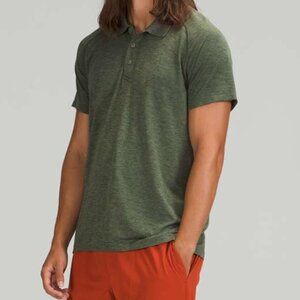 Lululemon Metal Vent Tech Polo - Green - Medium